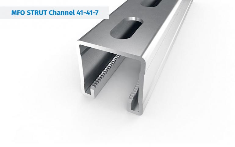 Steel Profile and Mounting rail - STRUT 